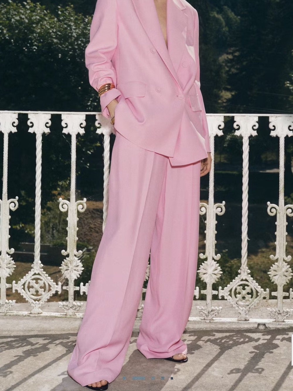 Mango Wide-Leg Trousers